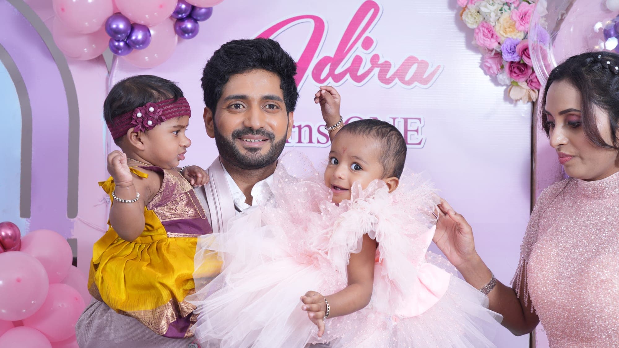 First Birthday in Blush Pink & Gold style