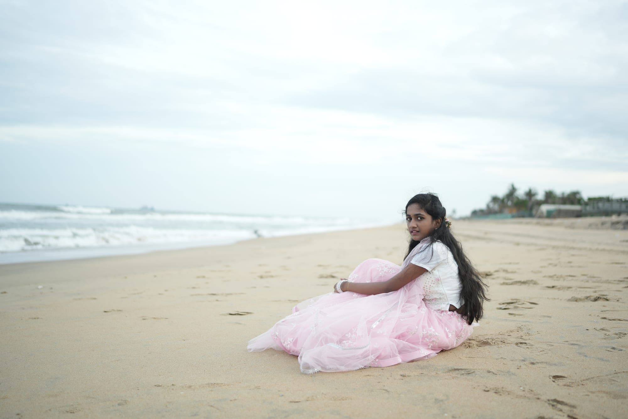 Coming-of-Age Ceremony in Coastal Portrait style